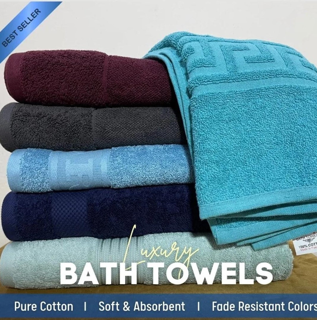 SOLID CLR TOWELS